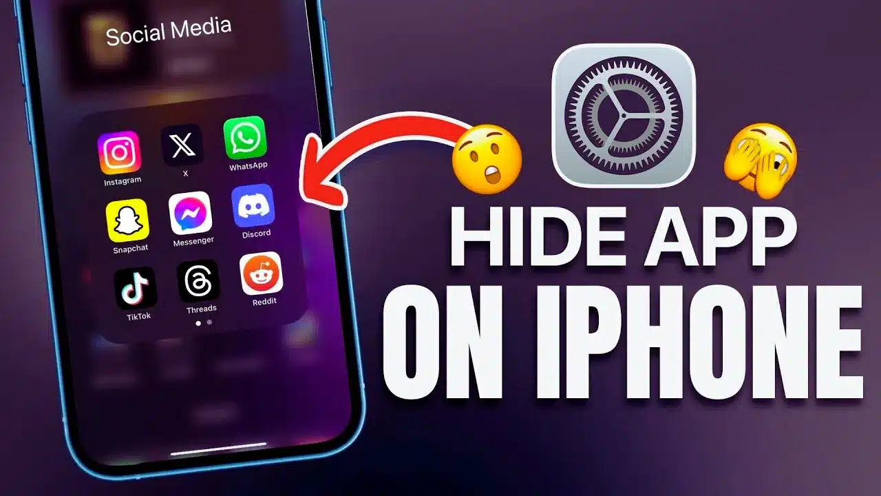 How to hide apps in iPhone